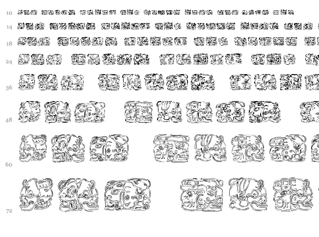Spirit of Montezuma font waterfall